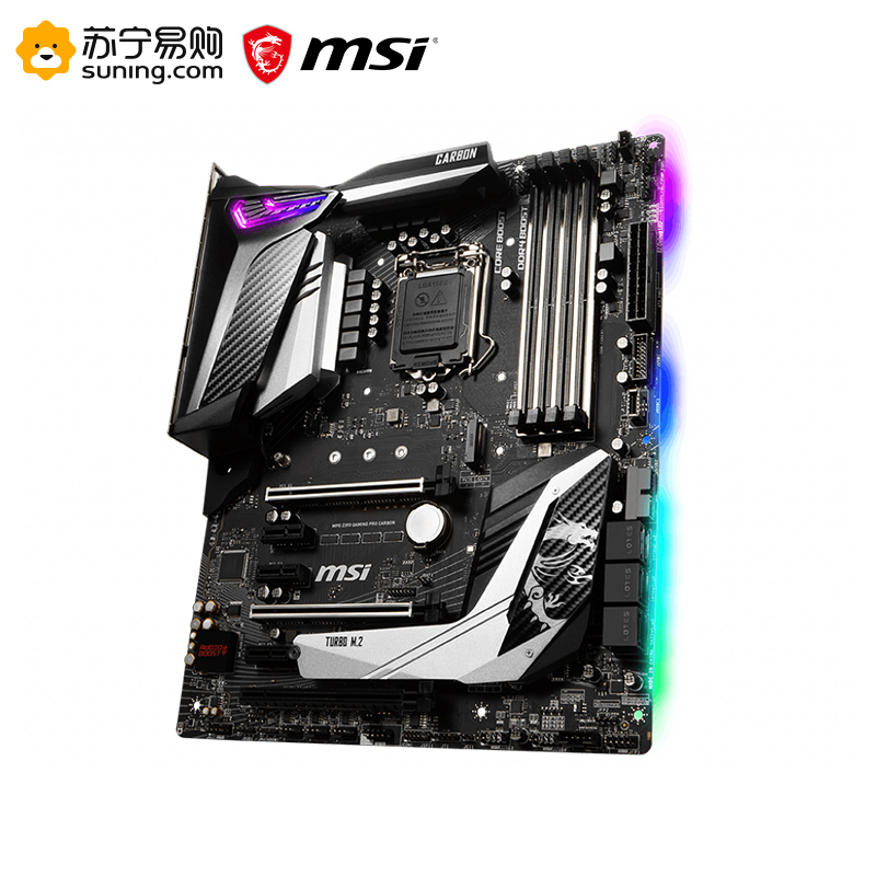 微星MSI Z390 GAMING PRO CARBON主板+ i5 9600KF处理器 板U套装