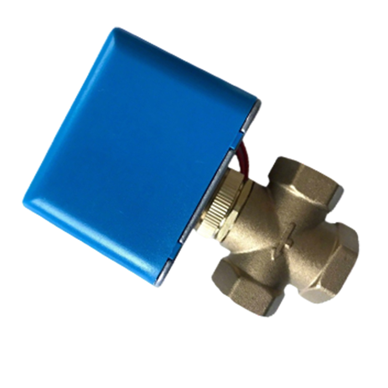 卡西斯顿 电动电磁阀 电动三通阀6分 个高清大图