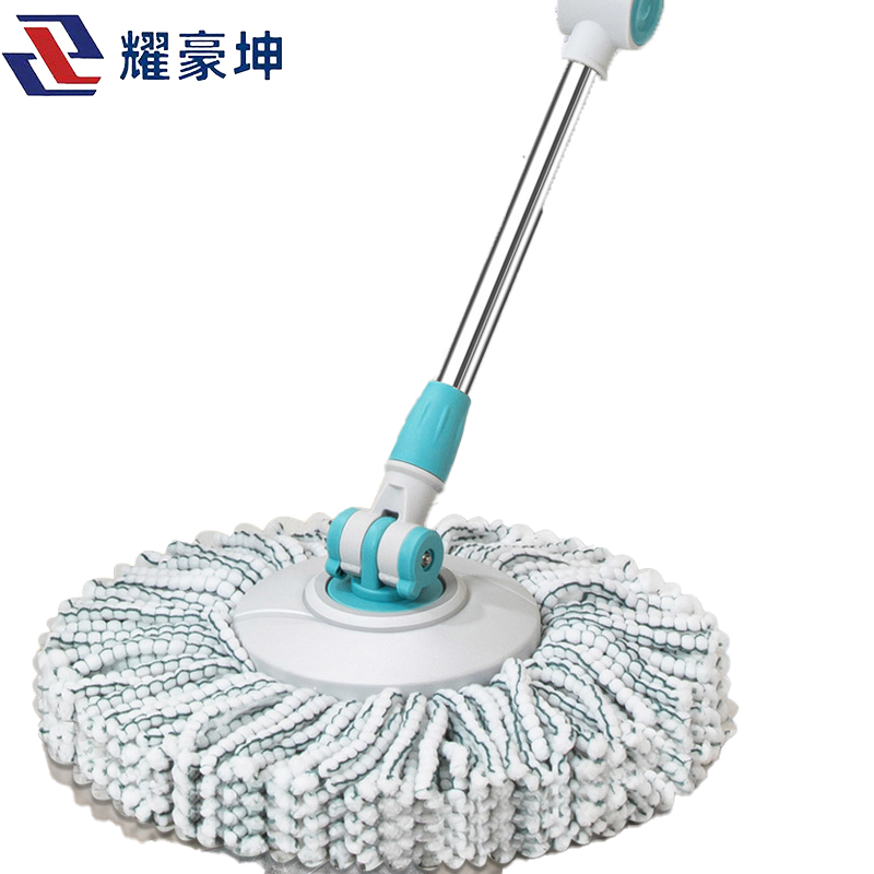耀豪坤 双驱动旋转拖把 拖把桶 +2个拖把头YHT25/个高清大图
