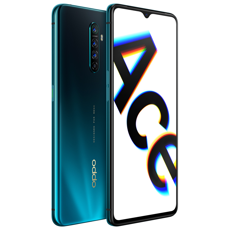 OPPO Reno Ace 星际蓝 全面屏游戏拍照手机65W超级闪充90Hz电竞屏高通骁龙855Plus全网通4G