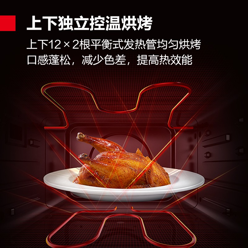 德玛仕(DEMASHI)大型烘焙烤箱商用 披萨面包蛋糕月饼地瓜烤箱商用电烤箱三层六盘 EB-J6D-Z(380V电压)高清大图