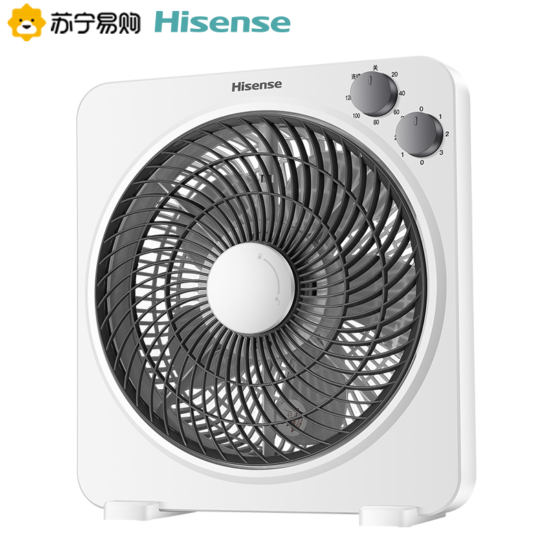 海信(Hisense)转页扇FZJ-AN2502 电风扇三档家用五叶柔风2H定时机械控制办公室学生宿舍床头鸿运扇台扇电扇