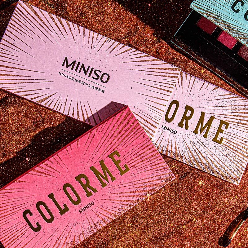 名创优品(miniso) 出色系列十二色眼影[绿野仙尘]