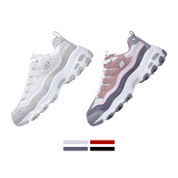 Skechers斯凯奇女鞋D'LITES时尚系带休闲运动鞋熊猫鞋13141
