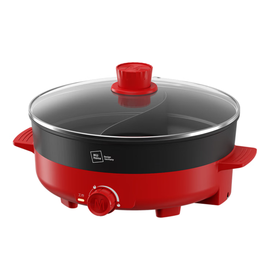 米技生活 (MIJI)家用 多功能锅电煮锅一锅多用 4.5L EMP-L4508高清大图