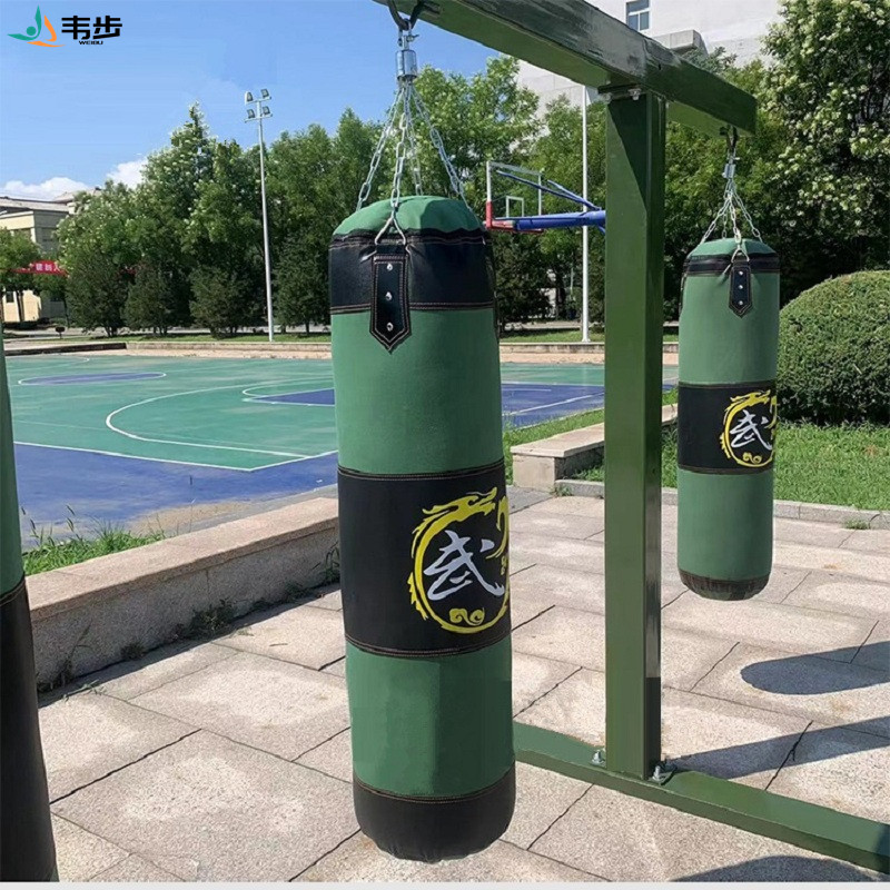韦步WBSDJ01大型移动式吊挂式沙袋架健身房武馆空中瑜伽重型拳击沙袋架高清大图