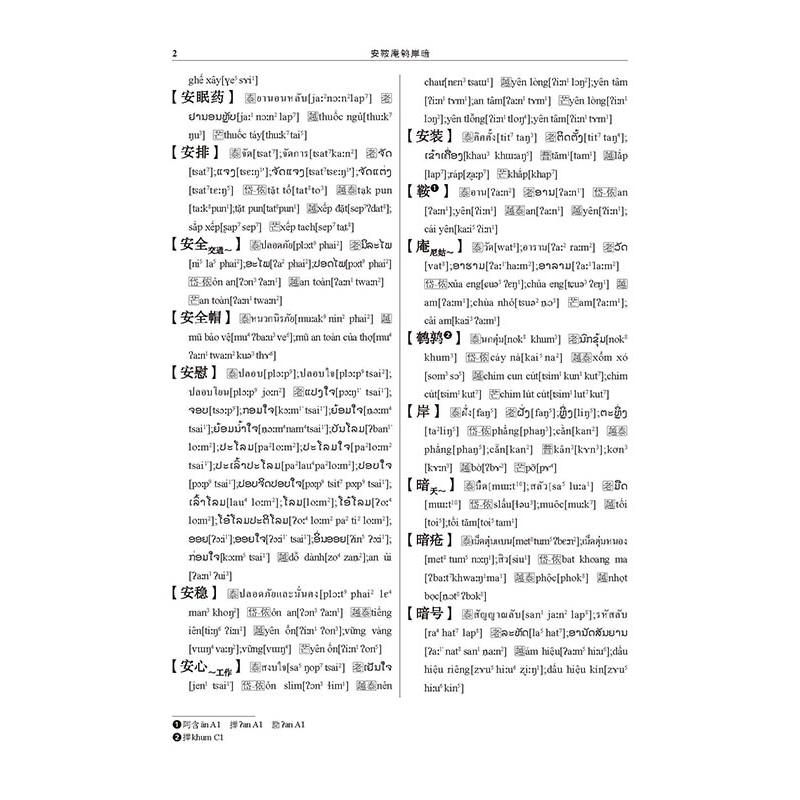 醉染图书国外壮侗语族语言词汇集9787519258771高清大图
