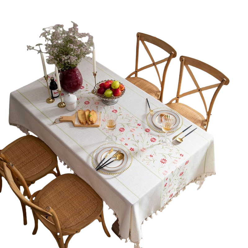 亿洛莱 布艺桌布 140*240cm 张高清大图
