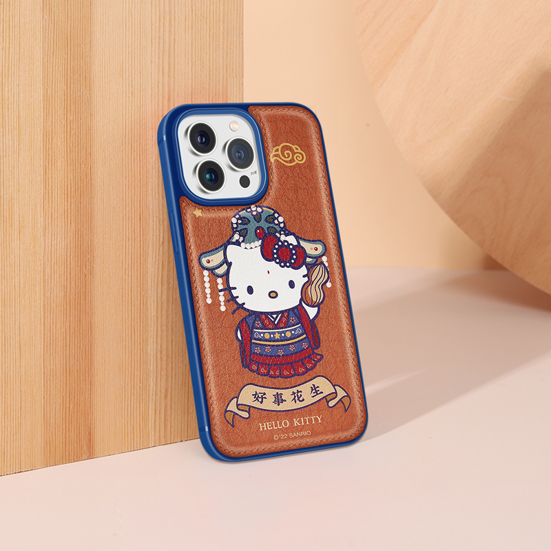 优加HelloKitty苹果13promax手机壳国潮13pro全包防摔卡通可爱女款iPhone12promax保护套