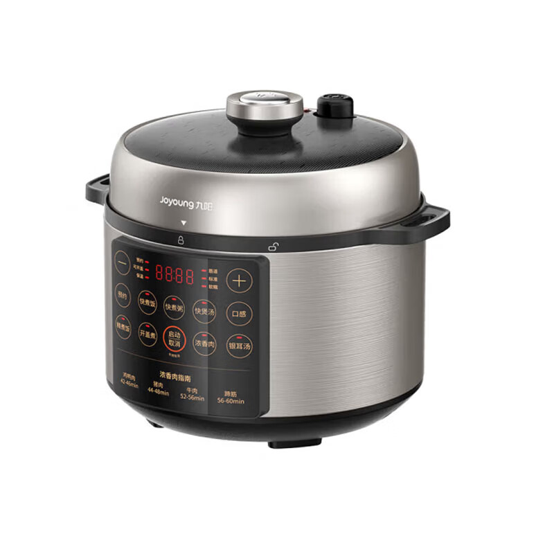 九阳多功能电压力锅JYF-60FB 6L大容量智能操控触控屏设计高效节能