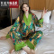 SHANCHAO高级感奢华睡衣女长袖薄款冰丝春天可外穿家居服套装