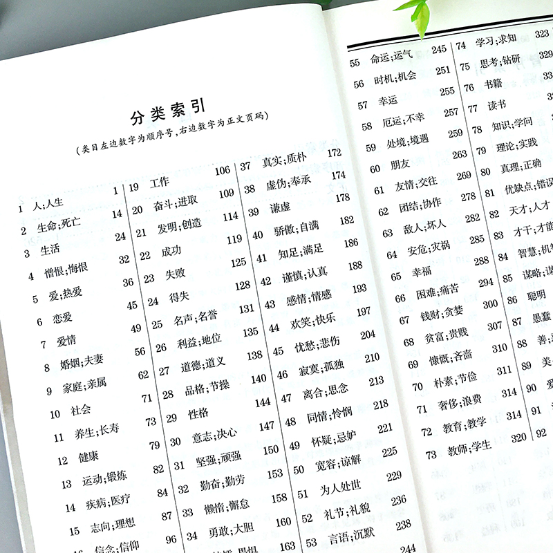 英语谚语格言警句辞典+1赠品 [正版]名言佳句辞典书籍高中小学六年级初中全集书阅读中外名人名言语录高考语文课外工具书经典高清大图