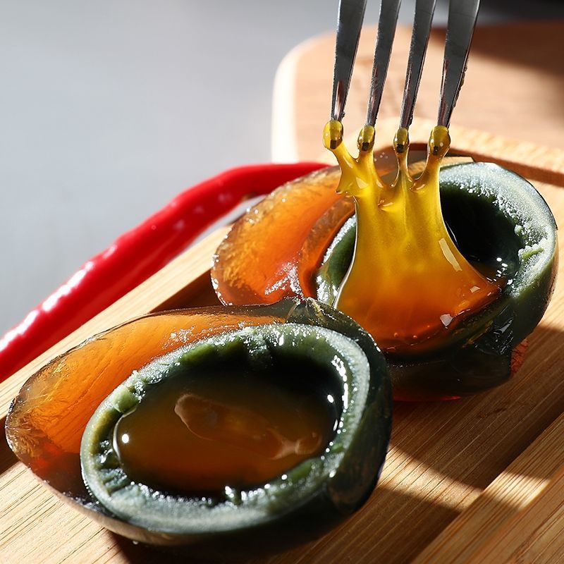 松花皮蛋特大糖心鸭皮蛋新鲜土鸭蛋变蛋批发直销30枚装