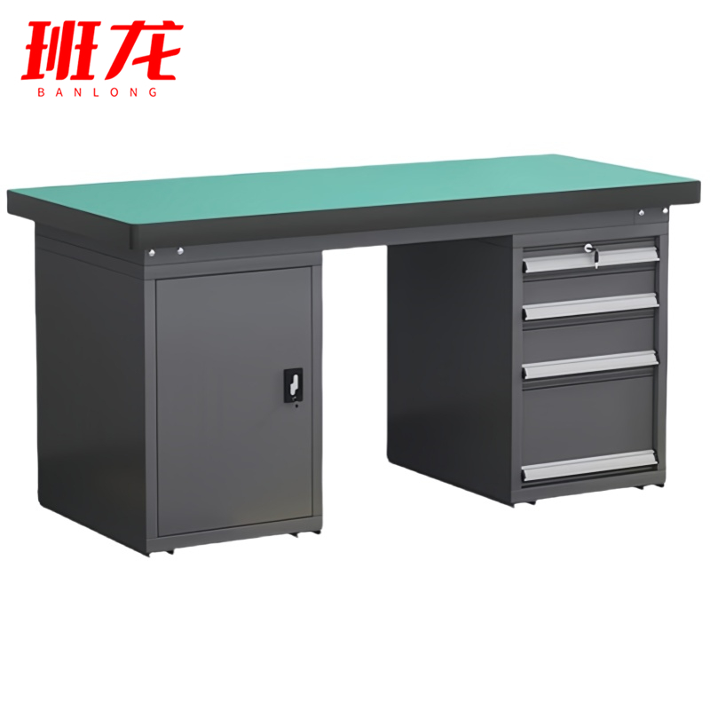 班龙钳工工作台180*75*80cm四抽张高清大图