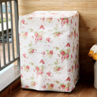 欧润哲PEVA上开版洗衣机罩(田园花朵)