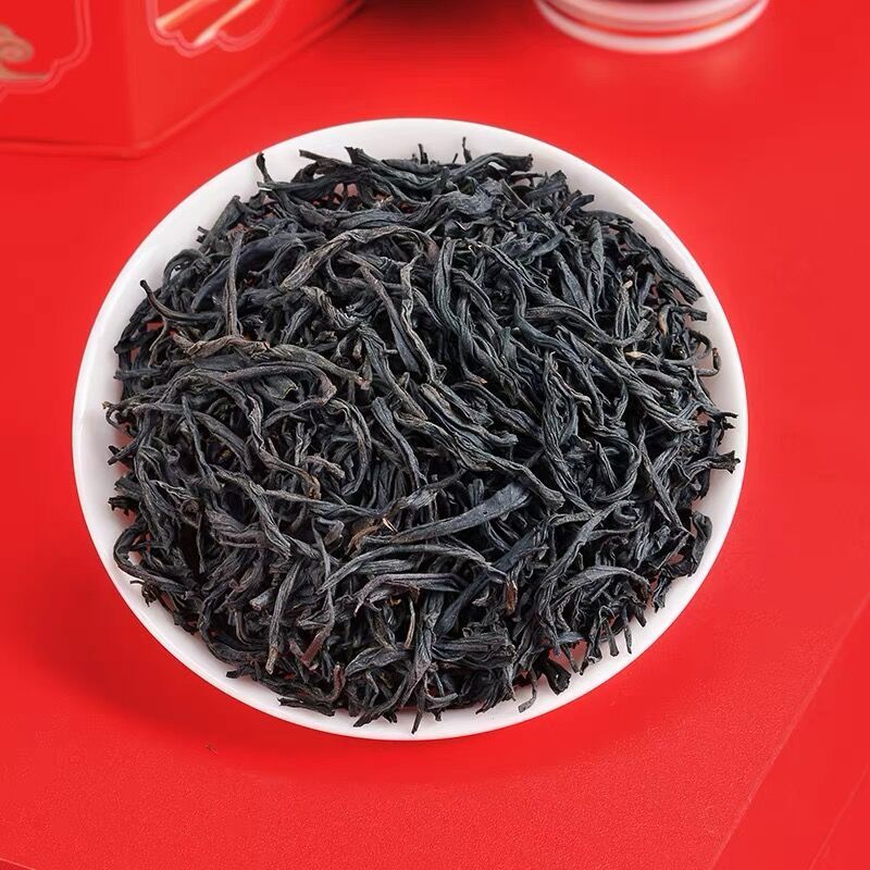 福岗正山小种红茶正宗武夷山原产浓香型罐装礼袋新茶礼盒装500g