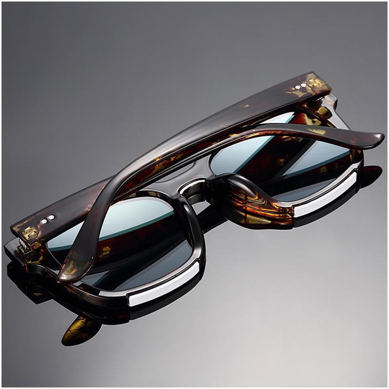 H021 Sunglass Fashio大框太阳镜复古圆脸墨镜彩膜男女防晒眼镜潮送女朋友七夕情人节礼物