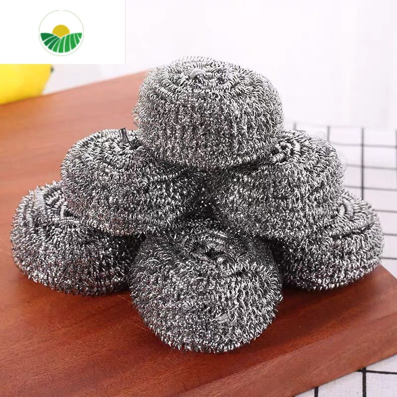 三维工匠钢丝球不掉丝商用手柄刚丝球不锈钢厨房球球刷