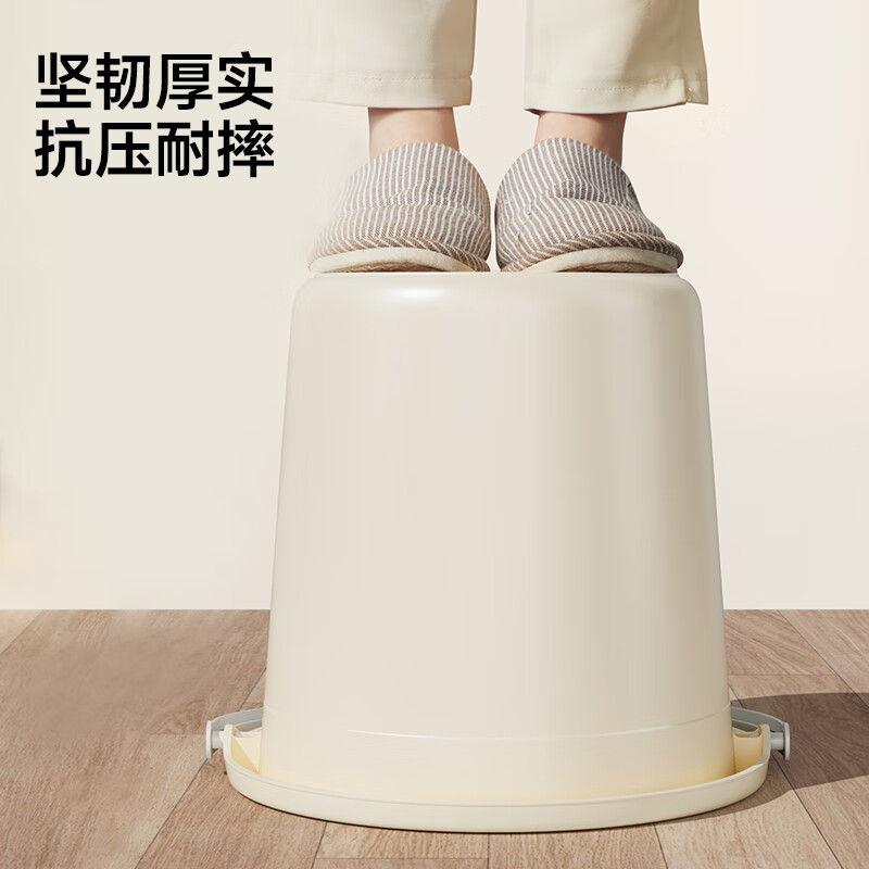 五月花水桶手提24L*1只特大容量加厚耐摔宿舍泡脚家用储水桶拖把桶洗车高清大图