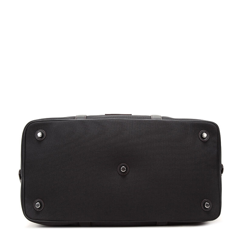 COACH 蔻驰 奢侈品 男士专柜款黑色帆布手提斜挎旅行包 23814 QBLWO