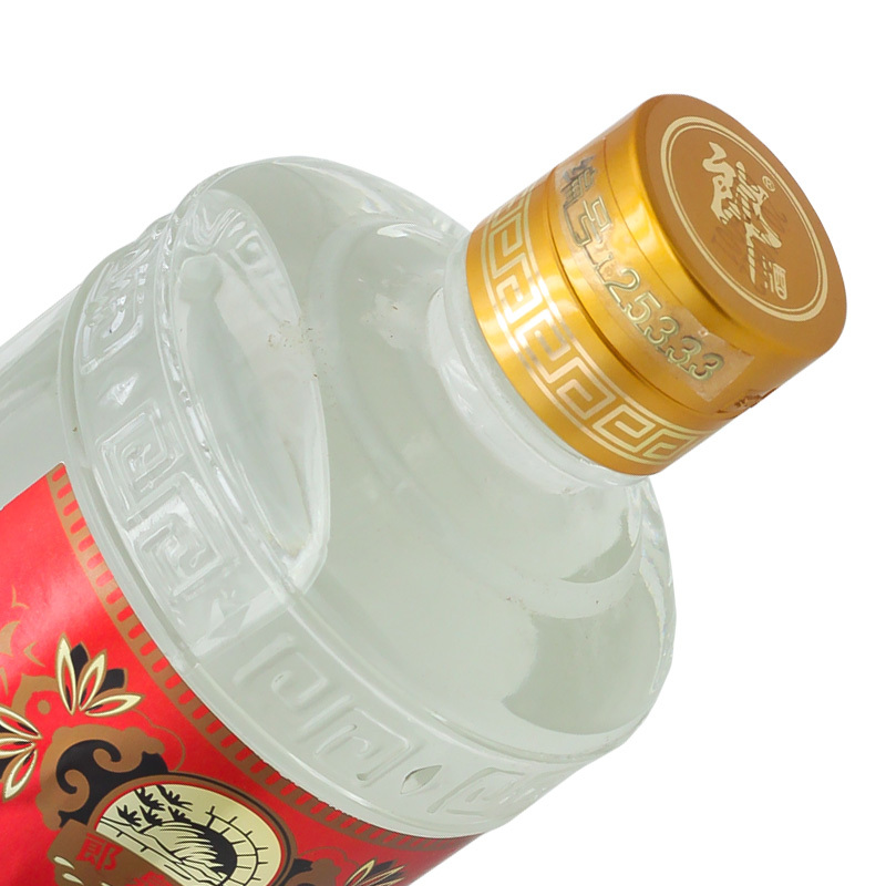 【2014年】郎酒 珍藏级郎酒 收藏 复古郎53度酱香型白酒 500ml 玻璃郎酒单瓶 盒装