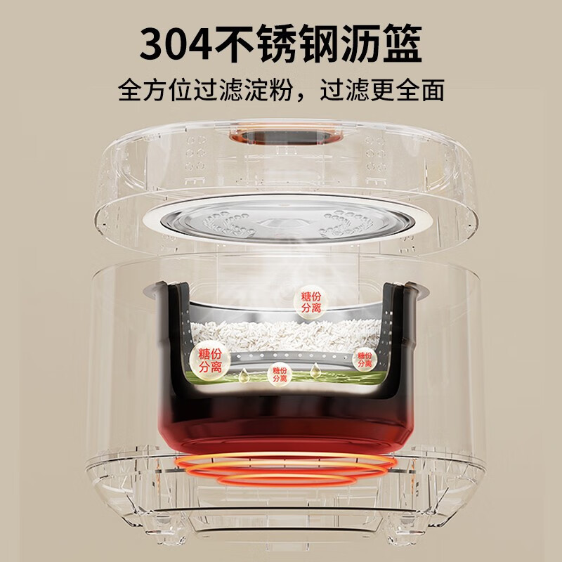 韩国HYUNDAI 电饭煲 QC-FB0225A高清大图