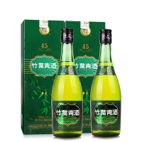【官方自营】山西汾酒杏花村酒竹叶青 45度牧童竹叶青酒 475ml*2国产白酒