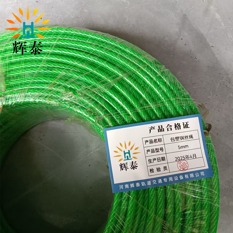 辉泰 包塑钢丝绳 5mm 米