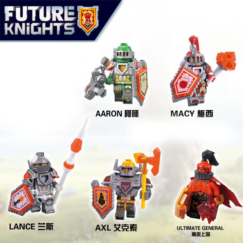 兼容乐高未来骑士团克雷战车拼装积木玩具7男孩子6幻影忍者8巨龙骑士