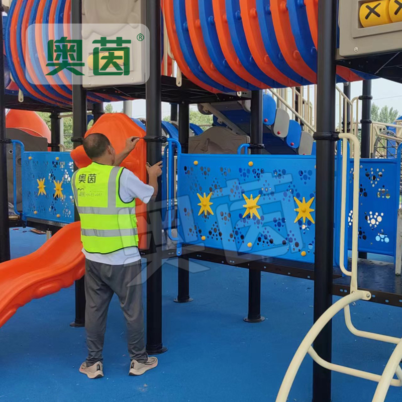 户外儿童蹦床游乐场设备幼儿园