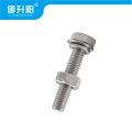 御升阳 304不锈钢外六角螺栓螺母套装 M12*40 4.8级强度 /套