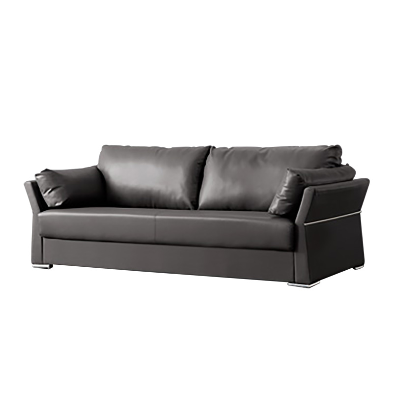 匡大 办公沙发 皮艺沙发 办公室接待沙发 西皮 三人位 KDT666高清大图