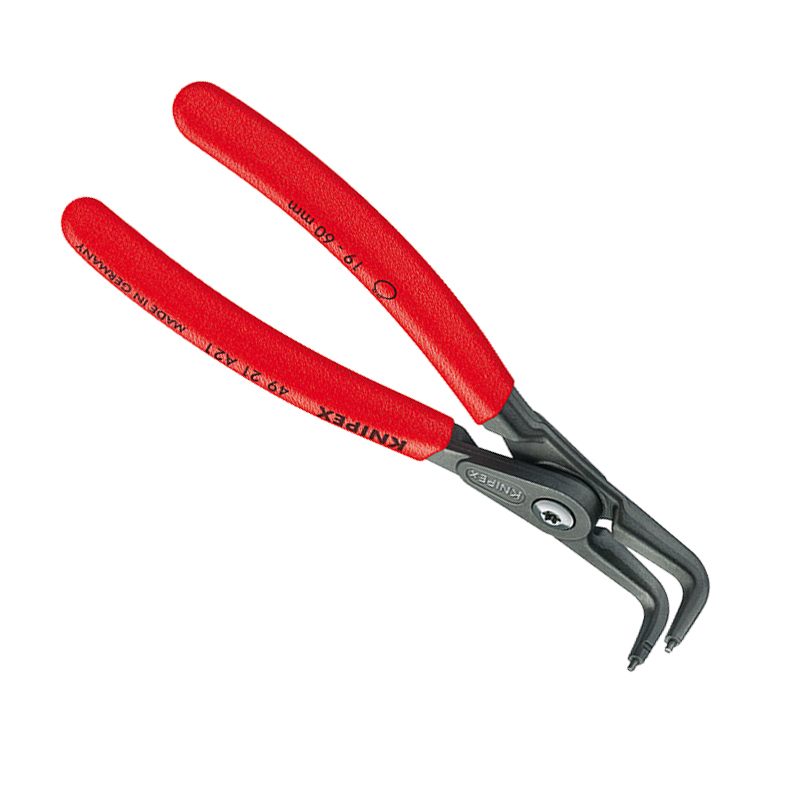 凯尼派克(KNIPEX)3-10mm精密外卡簧钳(90º弯嘴)
