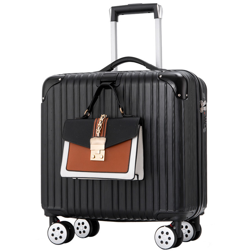 18寸小型登机箱小行李箱男女士拉杆箱旅行箱韩版复古迷你密码箱