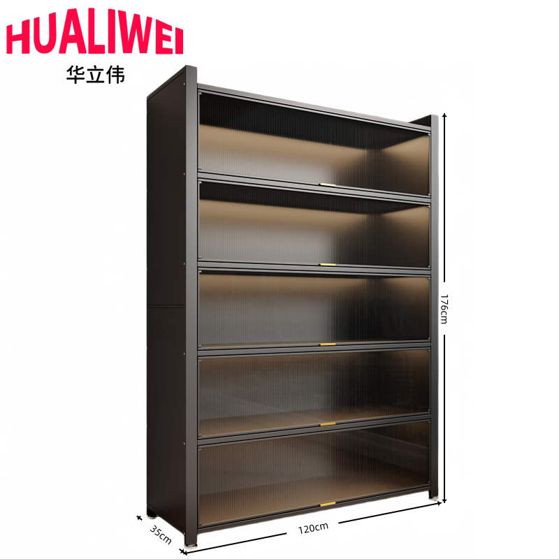 华立伟收纳柜40*35*80cm个高清大图