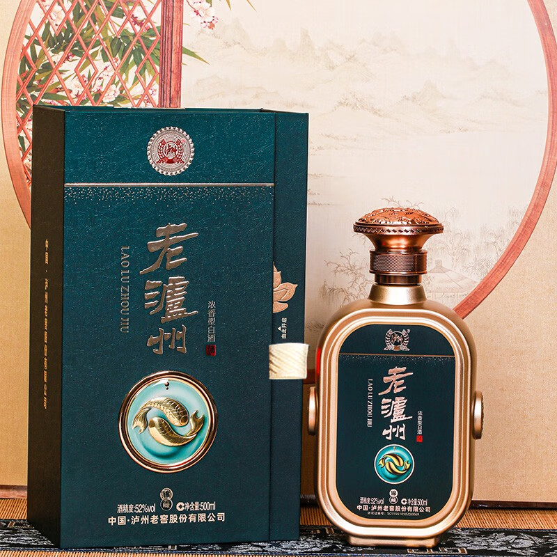 [6瓶礼盒装]泸州老窖白酒纯粮食浓香型52度500ml