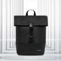 新秀丽(samsonite) 双肩包黑色TR1*09030 都市通勤大容量双肩包休闲翻盖设计商务旅行通勤包书包