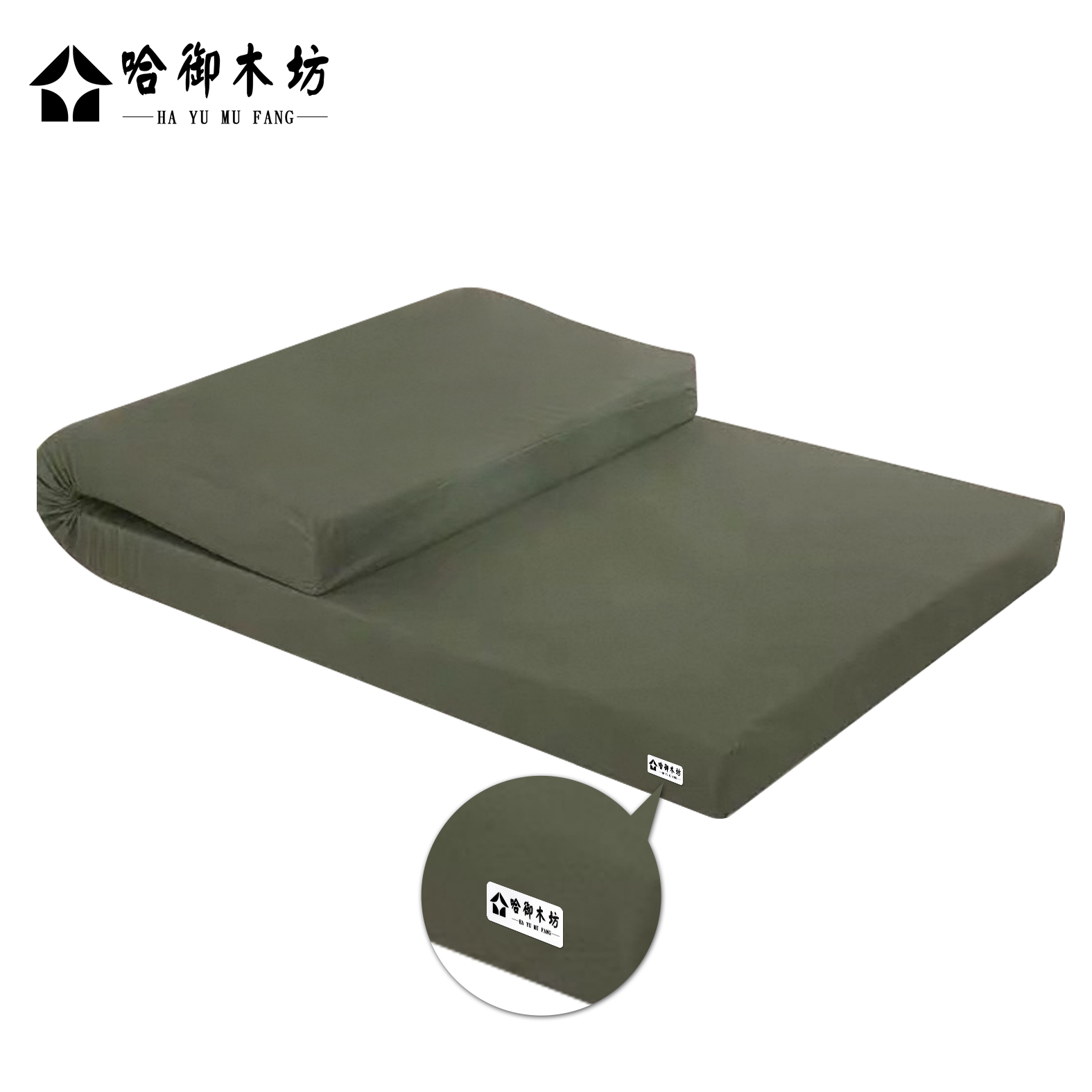 哈御木坊海绵床垫800*2200*100mm/张高清大图