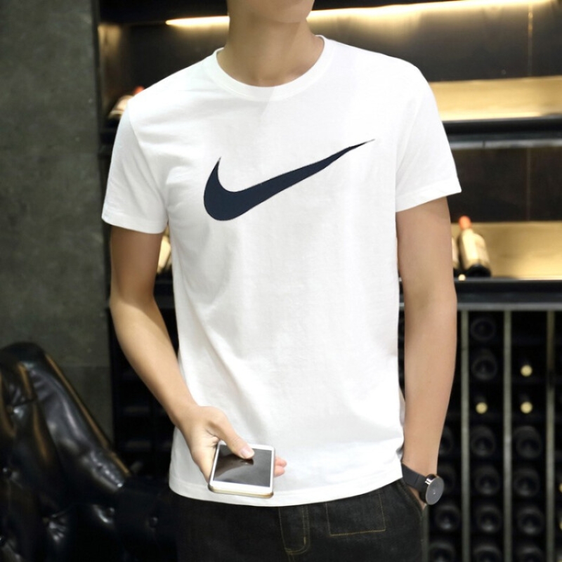 耐克（NIKE）短袖T恤男 夏季新款运动服休闲圆领半袖舒适透气短袖T恤 DC5095-100高清大图