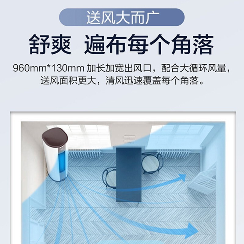 海尔(Haier)空调柜机家用空调圆柱立柜式空调3p空调KFR-72LW/08EDS