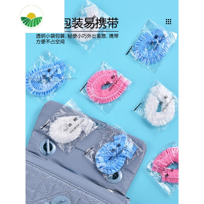 三维工匠加厚浴帽女防水洗澡帽子美容院专用发膜沐浴帽