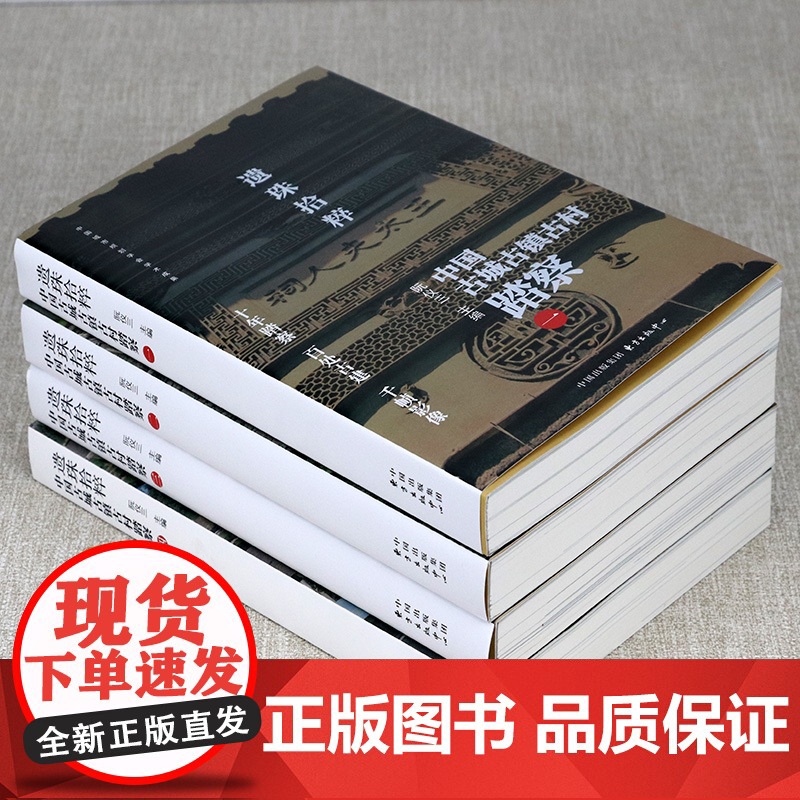 全4册遗珠拾粹中国古城古镇古村踏察阮仪三关于历史文化遗产保护中国城镇古建筑介绍古建筑物语建筑史古建奇谈打开古建筑艺术书籍高清大图