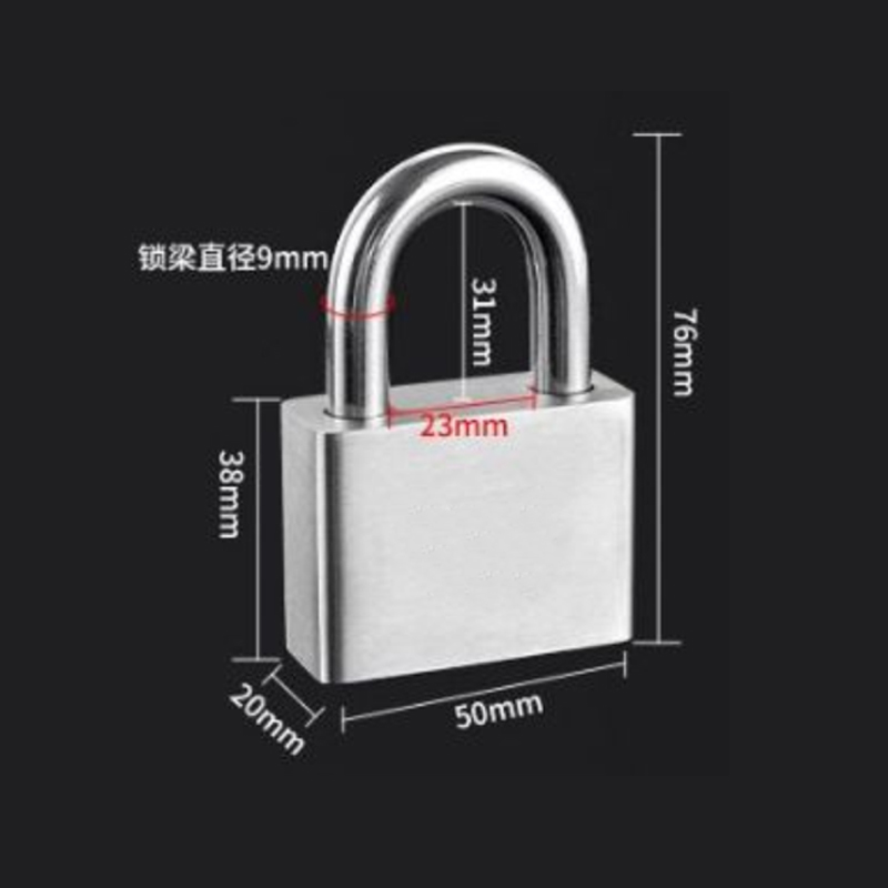 和齐顺(Hikesun) HQS-50R 挂锁(计价单位:个)银色高清大图