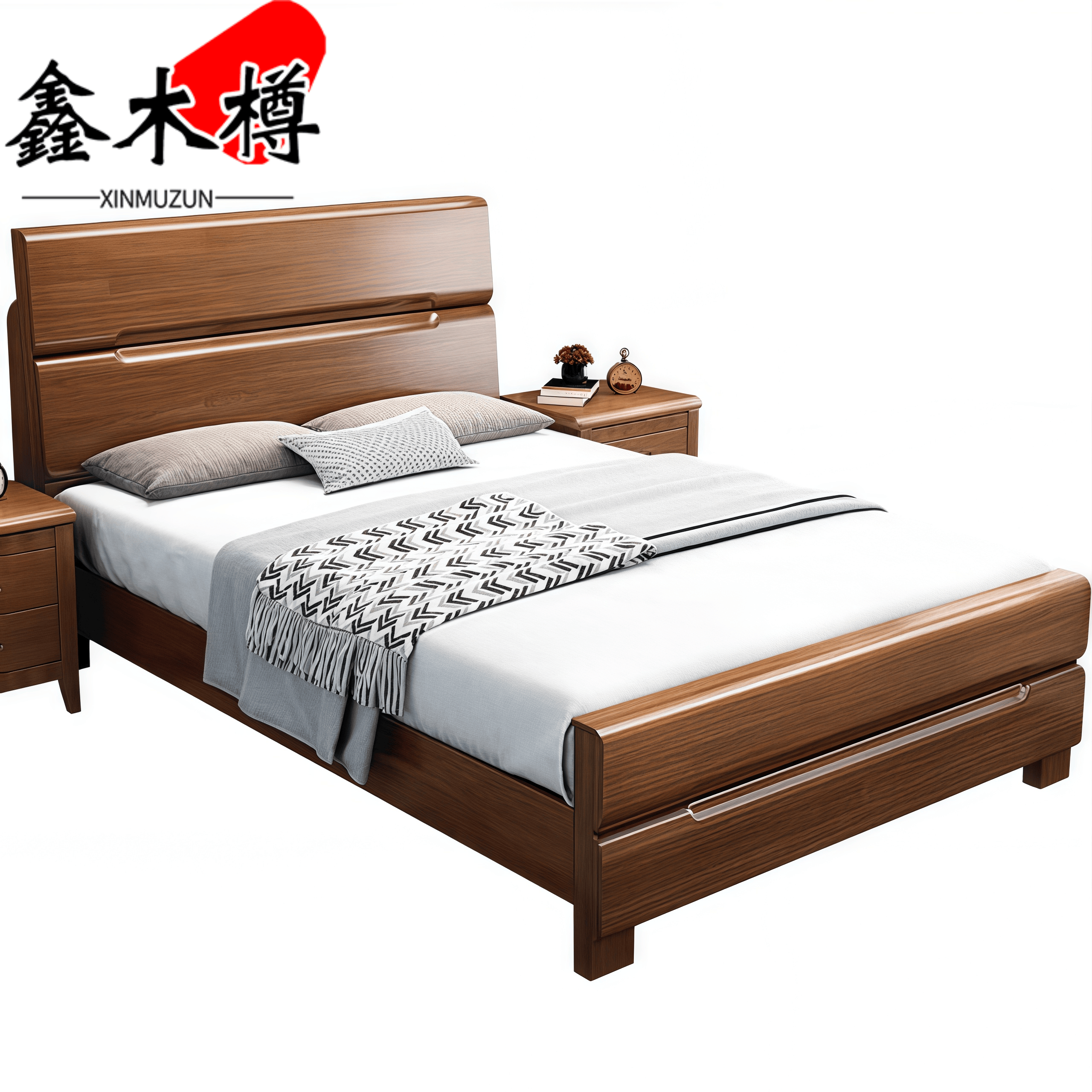 鑫木樽床120cm张高清大图