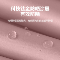 双层太阳伞油画风印花遮阳伞女黑胶防晒防紫外线晴雨伞两用upf50+