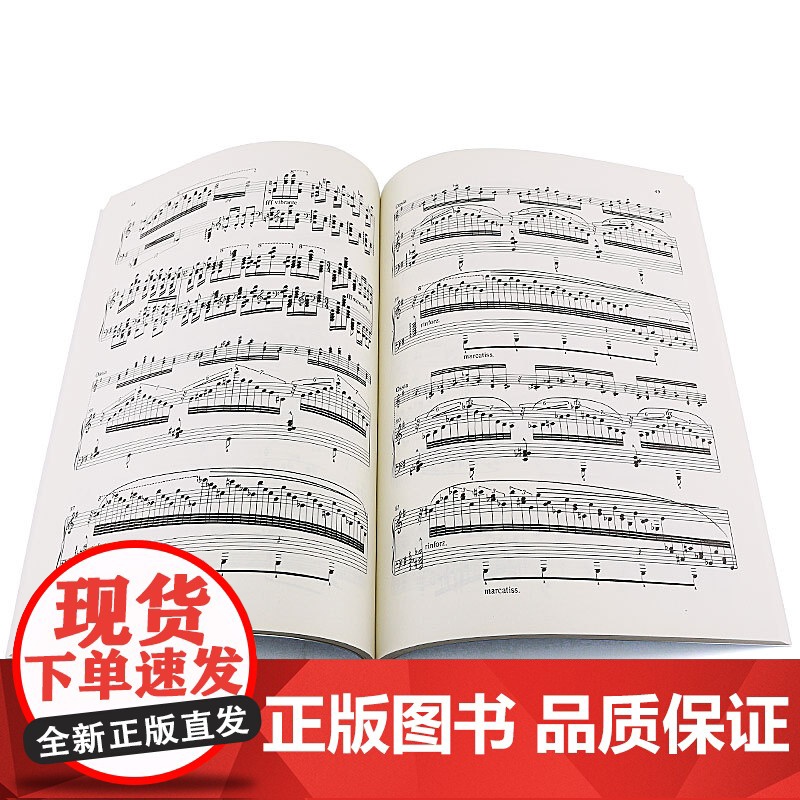 李斯特钢琴全集 练习曲1 佐尔坦伽托尼 钢琴练习曲 钢琴技巧练习训练 钢琴曲谱乐谱 乐器琴谱 正版图书籍 上海音乐出版社高清大图