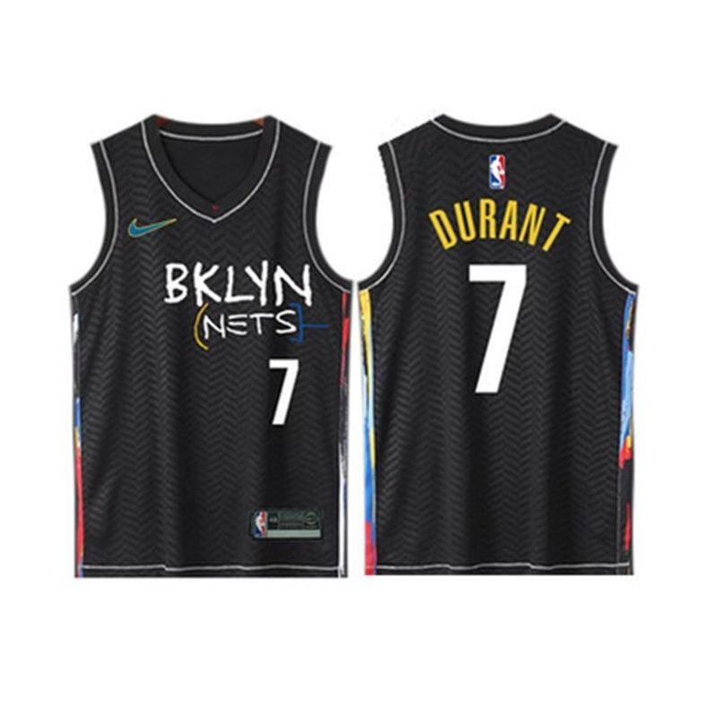 新款篮网球衣杜兰特球衣7号欧文球衣11号哈登球衣男女团队服