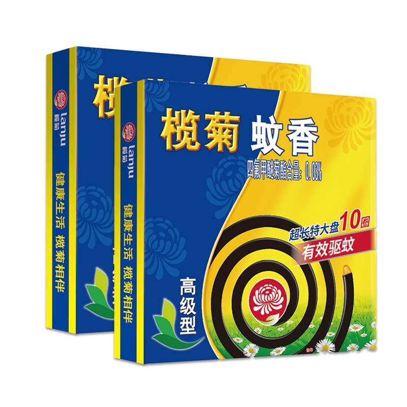 榄菊 超长特大盘无烟温和 高级型蚊香(60盒/箱)
