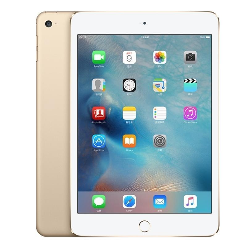 [二手95新]苹果平板电脑 Apple iPad迷你 Mini4 64G 金色 二手平板 mini4 WiFi版