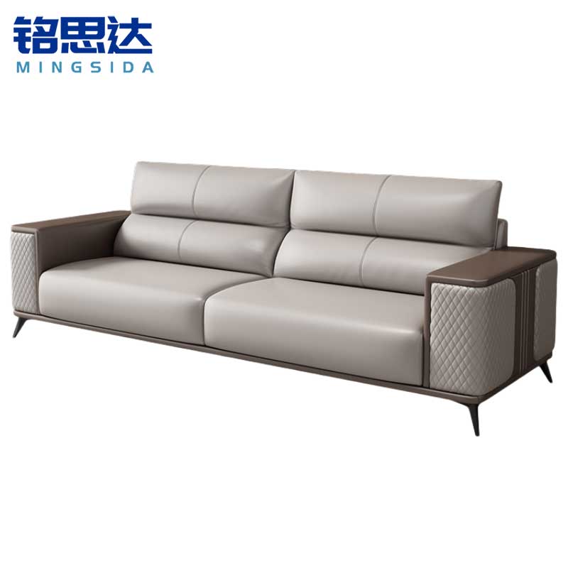 铭思达办公室沙发四人位张高清大图